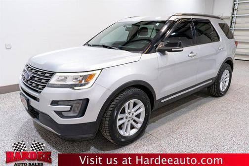 Ingot Silver Metallic 2017 Ford Explorer XLT