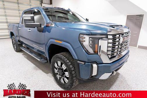 Downpour Metallic 2024 GMC Sierra 3500 Denali