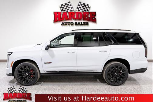 Vibrant White Tricoat 2026 Cadillac Escalade V-Series