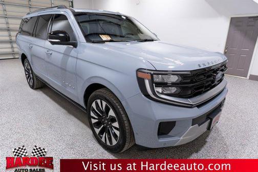 Glacier Gray Metallic TriCoat 2025 Ford Expedition Max Platinum