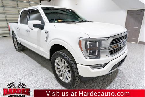 Star White Metallic Tri-Coat 2021 Ford F-150 Limited