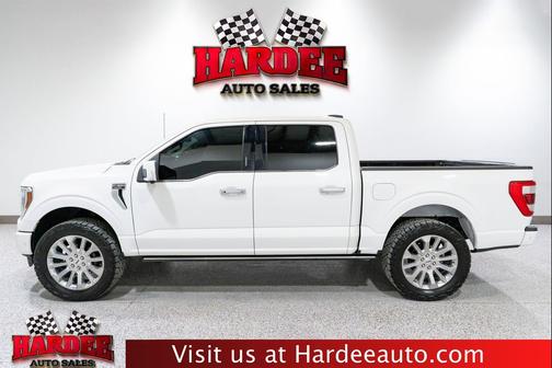 Star White Metallic Tri-Coat 2021 Ford F-150 Limited