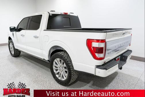 Star White Metallic Tri-Coat 2021 Ford F-150 Limited