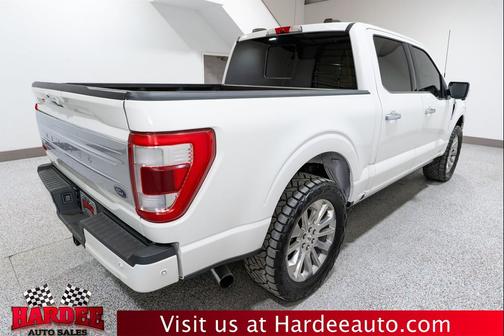 Star White Metallic Tri-Coat 2021 Ford F-150 Limited
