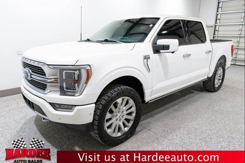 Star White Metallic Tri-Coat 2021 Ford F-150 Limited