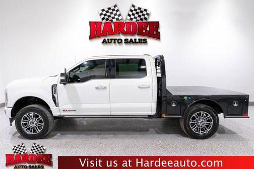 Star White Metallic Tri-Coat 2024 Ford F-350 Limited