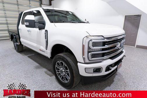 Star White Metallic Tri-Coat 2024 Ford F-350 Limited