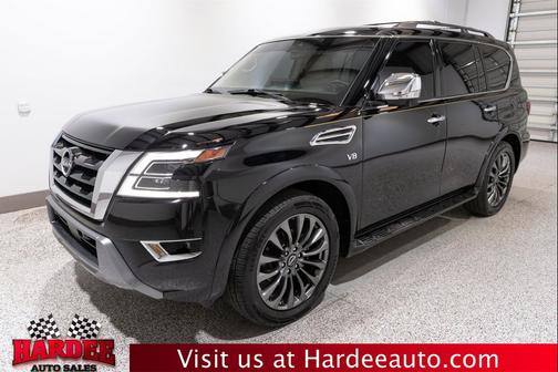 Super Black 2022 Nissan Armada Platinum 2WD