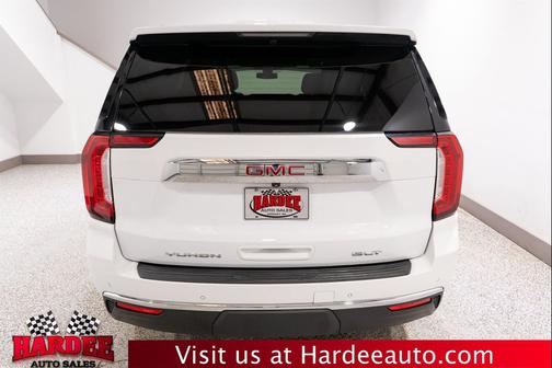 Summit White 2022 GMC Yukon SLT