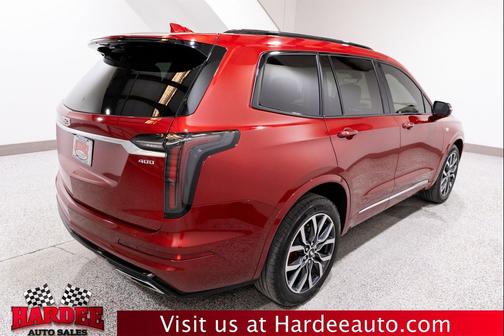 Radiant Red Tintcoat 2023 Cadillac XT6 Sport AWD