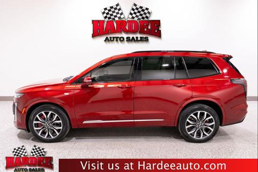 Radiant Red Tintcoat 2023 Cadillac XT6 Sport AWD
