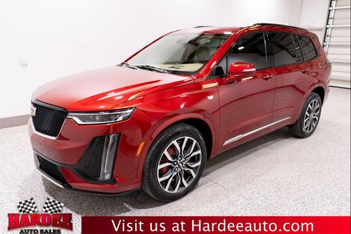 Radiant Red Tintcoat 2023 Cadillac XT6 Sport AWD