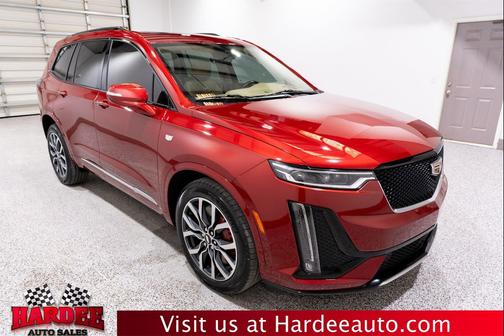 Radiant Red Tintcoat 2023 Cadillac XT6 Sport AWD