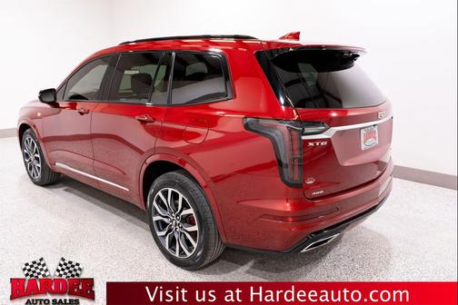 Radiant Red Tintcoat 2023 Cadillac XT6 Sport AWD