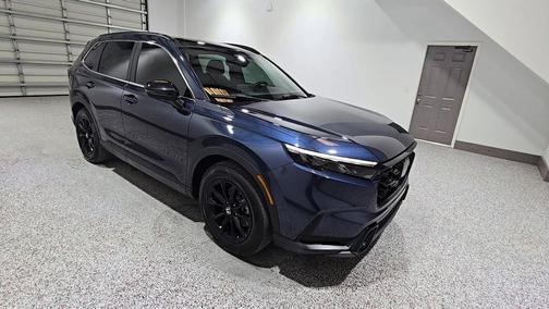 Canyon River Blue Metallic 2024 Honda CR-V Hybrid Sport FWD