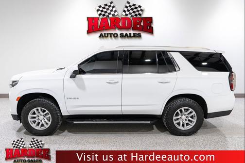 Summit White 2023 Chevrolet Tahoe LT