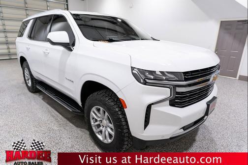 Summit White 2023 Chevrolet Tahoe LT