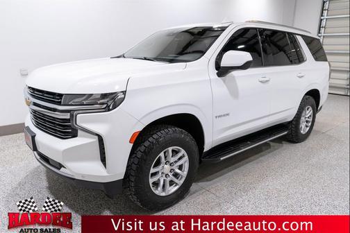 Summit White 2023 Chevrolet Tahoe LT