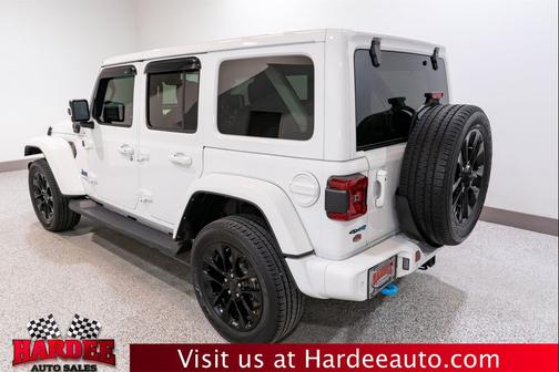 Bright White Clearcoat 2021 Jeep Wrangler Unlimited 4xe Sahara High Altitude