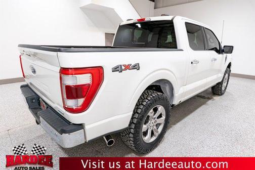 Star White Metallic Tri-Coat 2023 Ford F-150 Lariat