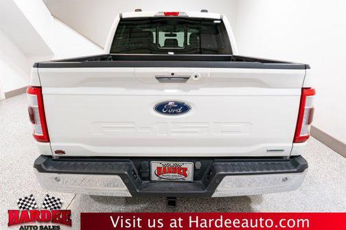 Star White Metallic Tri-Coat 2023 Ford F-150 Lariat