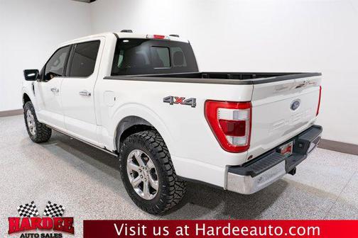 Star White Metallic Tri-Coat 2023 Ford F-150 Lariat