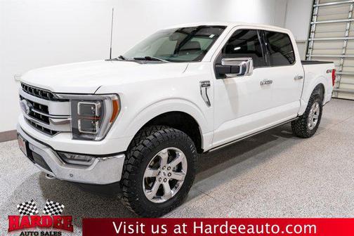 Star White Metallic Tri-Coat 2023 Ford F-150 Lariat