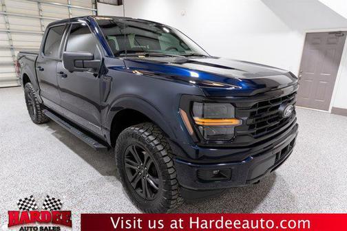 Antimatter Blue Metallic 2024 Ford F-150 XLT