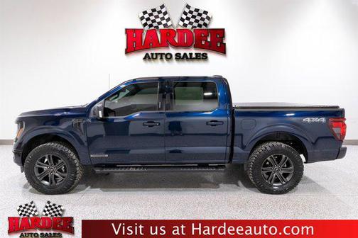 Antimatter Blue Metallic 2024 Ford F-150 XLT