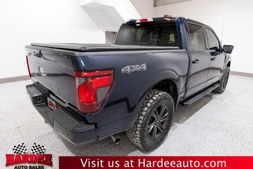 Antimatter Blue Metallic 2024 Ford F-150 XLT