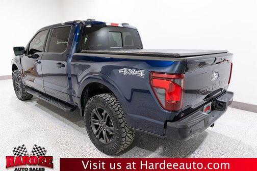 Antimatter Blue Metallic 2024 Ford F-150 XLT