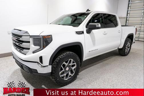 Summit White 2024 GMC Sierra 1500 SLE