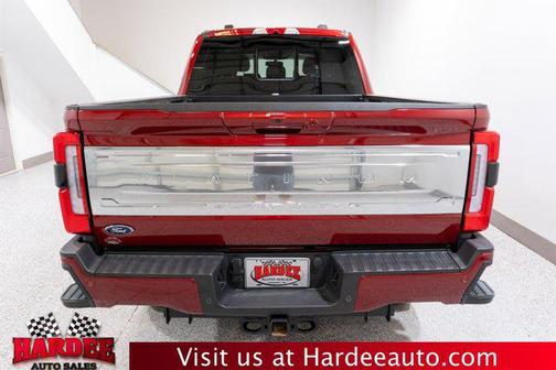 Ruby Red Metallic Tinted Clearcoat 2025 Ford F-250 Platinum