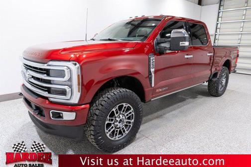 Ruby Red Metallic Tinted Clearcoat 2025 Ford F-250 Platinum