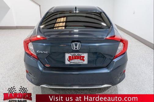 Cosmic Blue Metallic 2020 Honda Civic EX