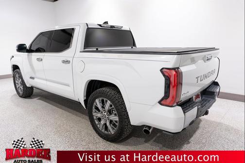 Wind Chill Pearl 2023 Toyota Tundra Hybrid Capstone