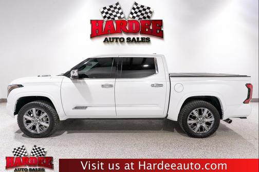 Wind Chill Pearl 2023 Toyota Tundra Hybrid Capstone