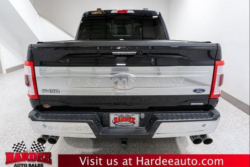 Agate Black Metallic 2023 Ford F-150 King Ranch