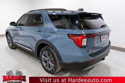 Vapor Blue Metallic 2025 Ford Explorer Active