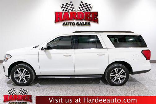 Star White Metallic Tri-Coat 2022 Ford Expedition Max XLT
