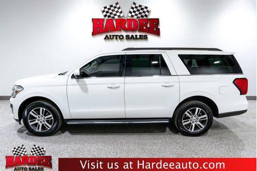 Star White Metallic Tri-Coat 2022 Ford Expedition Max XLT