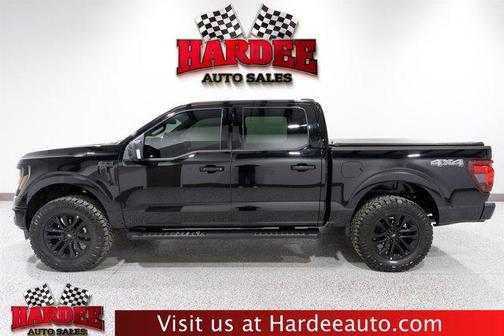 Agate Black Metallic 2025 Ford F-150 XLT