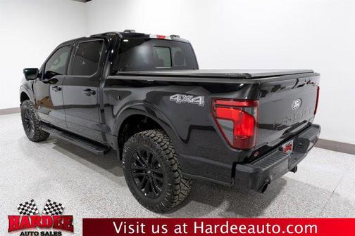 Agate Black Metallic 2025 Ford F-150 XLT