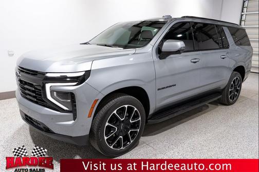 Sterling Grey Metallic 2025 Chevrolet Suburban RST