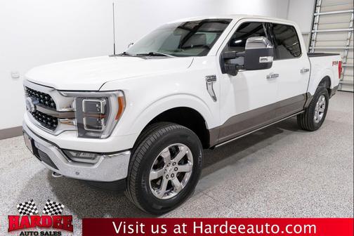 Star White Metallic Tri-Coat 2022 Ford F-150 King Ranch