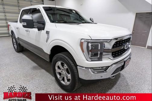 Star White Metallic Tri-Coat 2022 Ford F-150 King Ranch