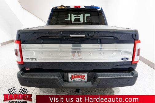 Antimatter Blue Metallic 2023 Ford F-150 Platinum