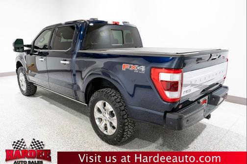 Antimatter Blue Metallic 2023 Ford F-150 Platinum