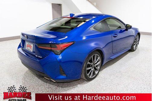Ultrasonic Blue Mica 2.0 2019 Lexus RC 350 F Sport