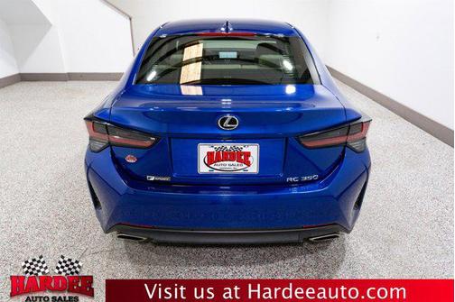 Ultrasonic Blue Mica 2.0 2019 Lexus RC 350 F Sport